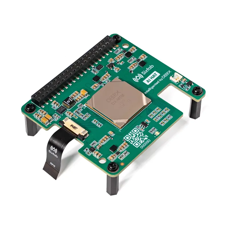 Raspberry Pi - 라즈베리 파이 5용 칩보드 식스팹 AI