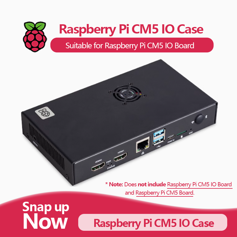 Pi 5 Case - 공식 라즈베리 파이 컴퓨트 모듈 5