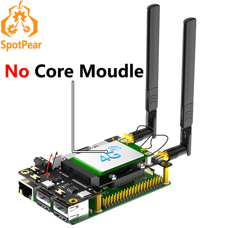 Pi Cooler - 라즈베리 파이 미니 PCIe, 3G, 4G,