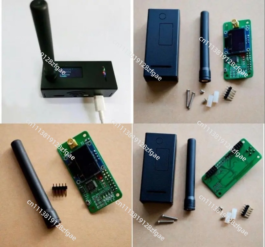 Pi Zero - OLED 금속 쉘이 있는 VHF UHF