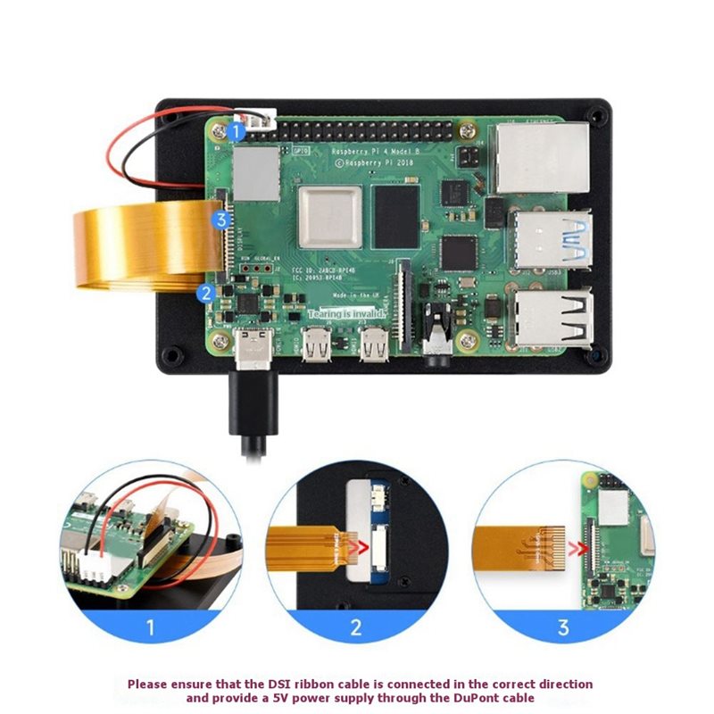 Raspberry Pi 4 - FC-[IANC-AB01] 라즈베리 파이 보드 5 호환