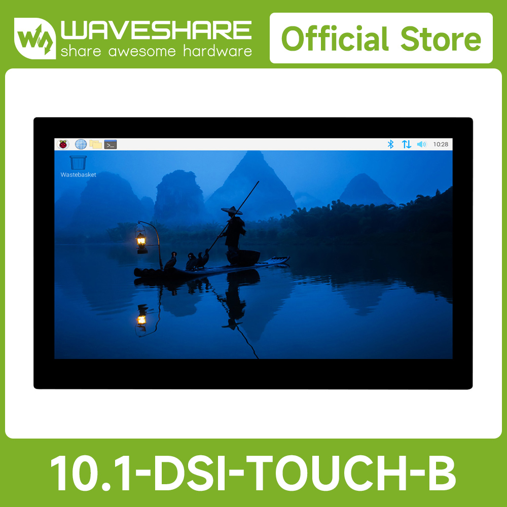 Pi Display - 라즈베리 파이용 10.1인치 DSI 정전식 터치