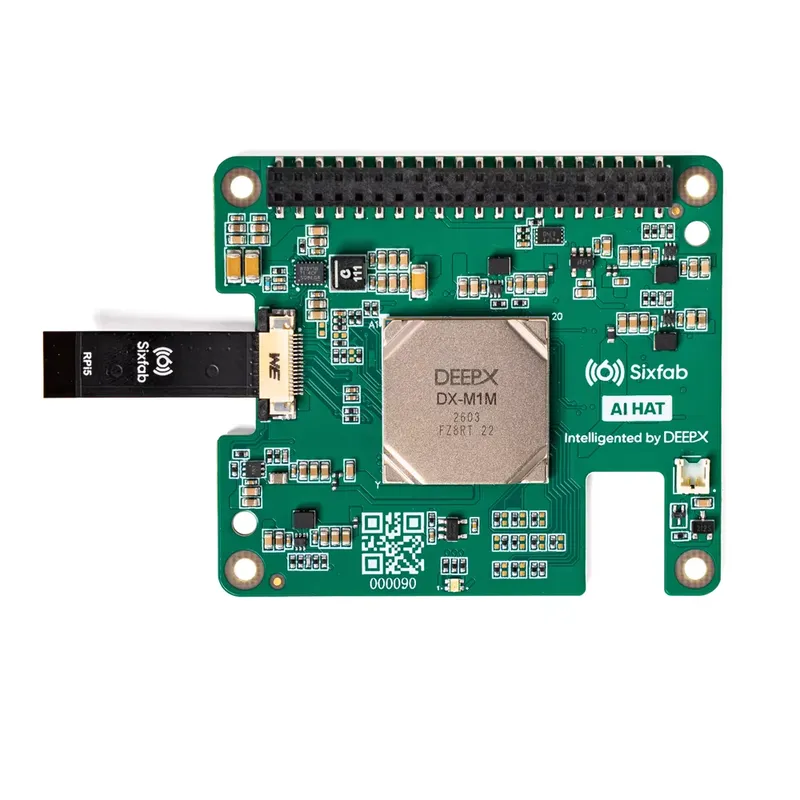 라즈베리 파이 5용 칩보드 식스팹 AI 헤드셋, 딥엑스 - Raspberry Pi 리뷰 및 가격