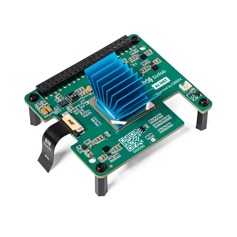 라즈베리 파이 5용 칩보드 식스팹 AI 헤드셋, 딥엑스 - Raspberry Pi 리뷰 및 가격