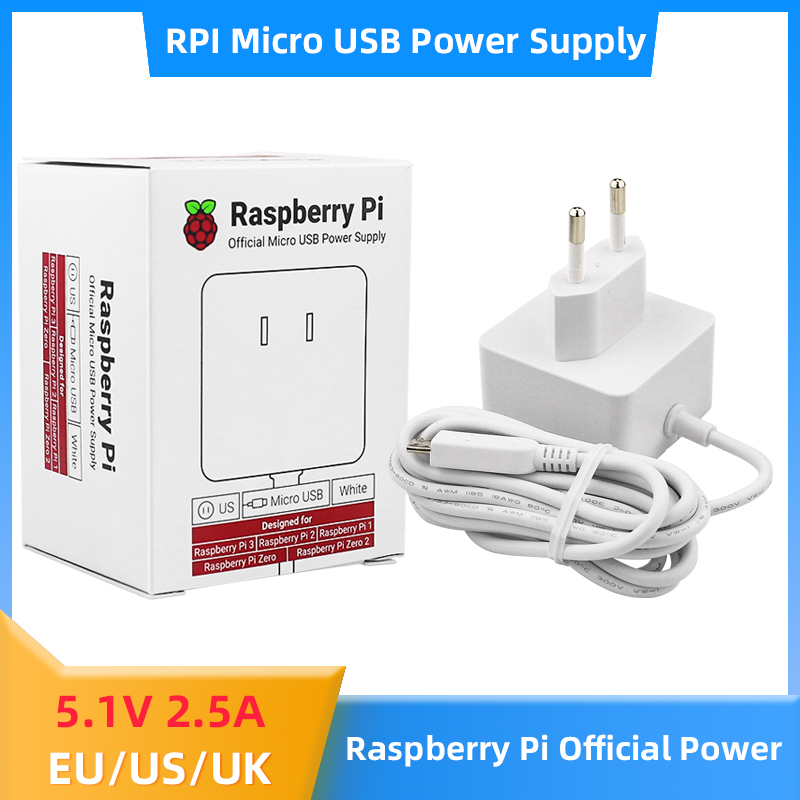 라즈베리 파이 12.5W 전원 공급 장치, 마이크로 U - Pi Power Supply 리뷰 및 가격