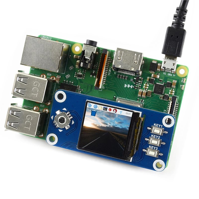 라즈베리 파이 1.3인치 IPS LCD 디스플레이용 H - Pi Zero 리뷰 및 가격