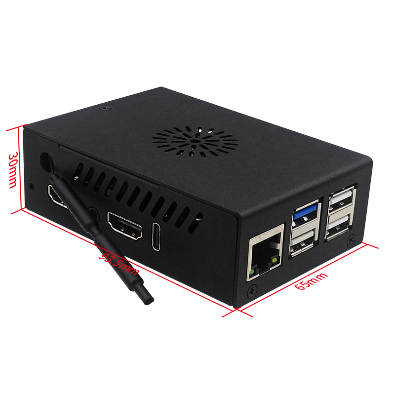 팬이 포함된 Orange Pi 5 Max 케이스 활성  - Pi 5 Case 리뷰 및 가격