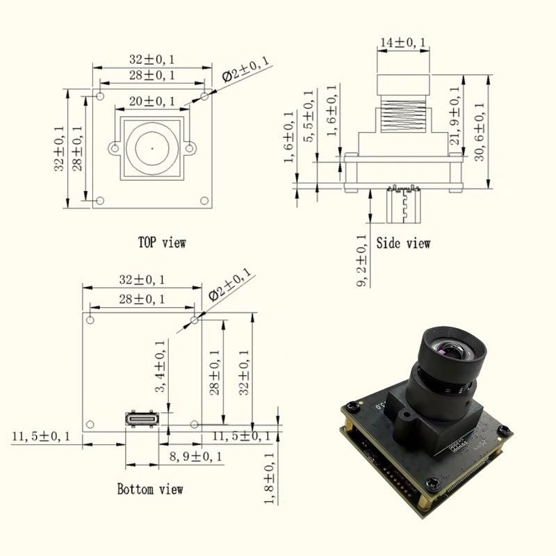 1/1.8 IMX678 4K 60FPS USB3.0 8 - Pi Camera Module 리뷰 및 가격