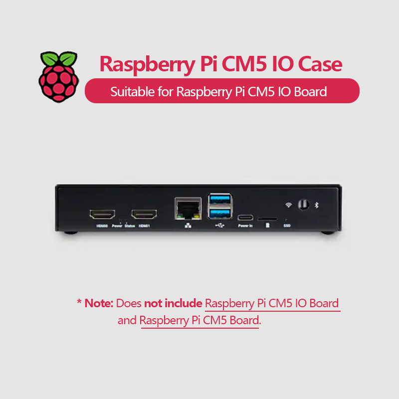 공식 라즈베리 파이 컴퓨트 모듈 5 / CM5 시리즈  - Pi 5 Case 리뷰 및 가격