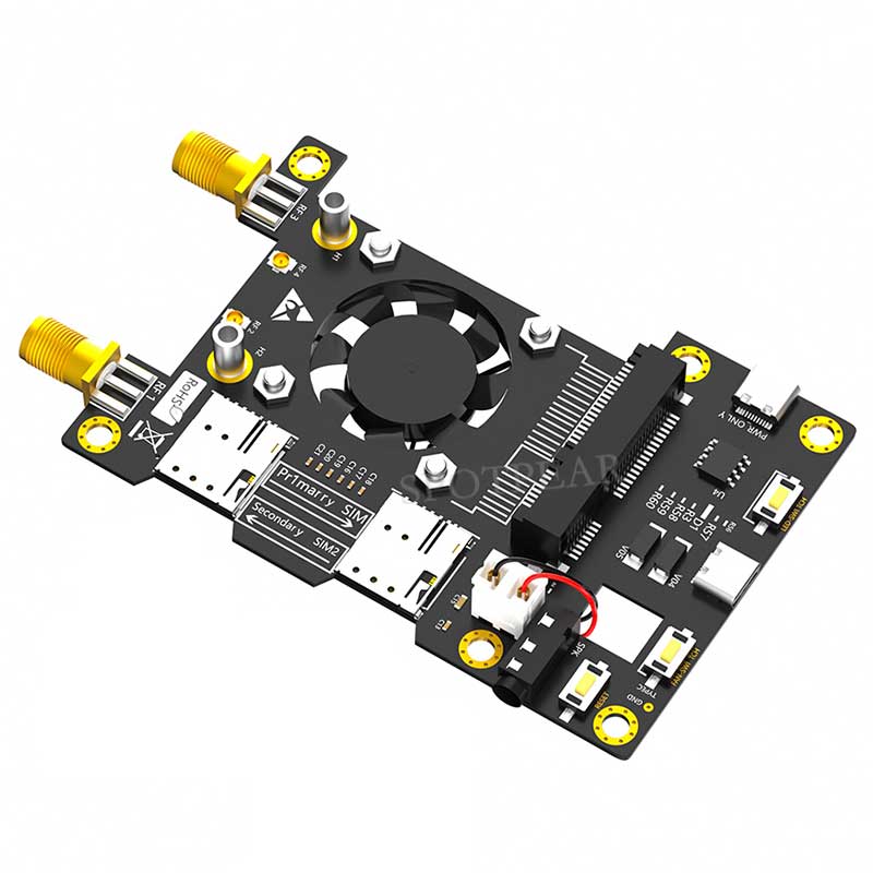 라즈베리 파이 미니 PCIe, 3G, 4G, LTE H - Pi Cooler 리뷰 및 가격