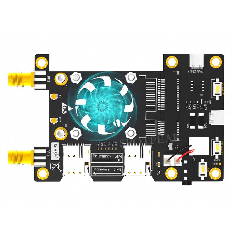 라즈베리 파이 미니 PCIe, 3G, 4G, LTE H - Pi Cooler 리뷰 및 가격