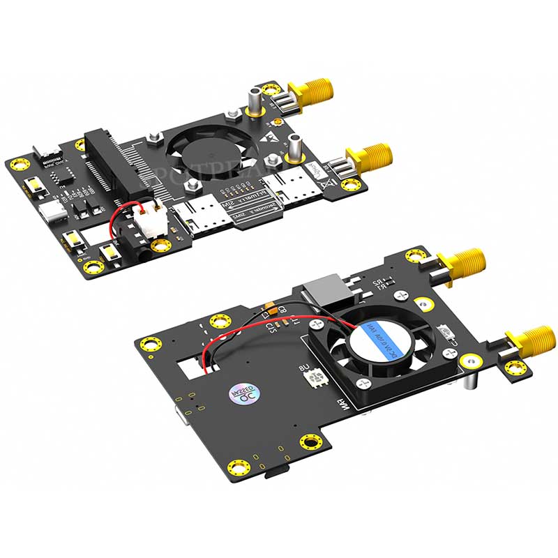 라즈베리 파이 미니 PCIe, 3G, 4G, LTE H - Pi Cooler 리뷰 및 가격