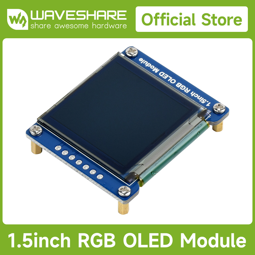 Waveshare1.5인치 RGB OLED 디스플레이  - Pi Display 리뷰 및 가격