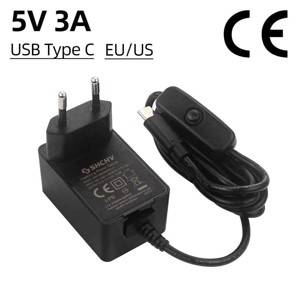 Raspberry Pi 5V 3A 전원 공급 장치 Or - Pi Power Supply 리뷰 및 가격