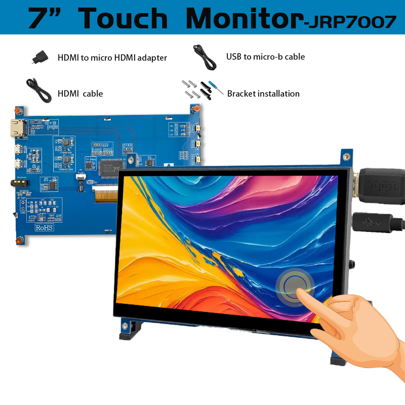 IPS 7인치 HDMI 호환 모니터 AIDA64 LCD - Raspberry Pi 4 리뷰 및 가격