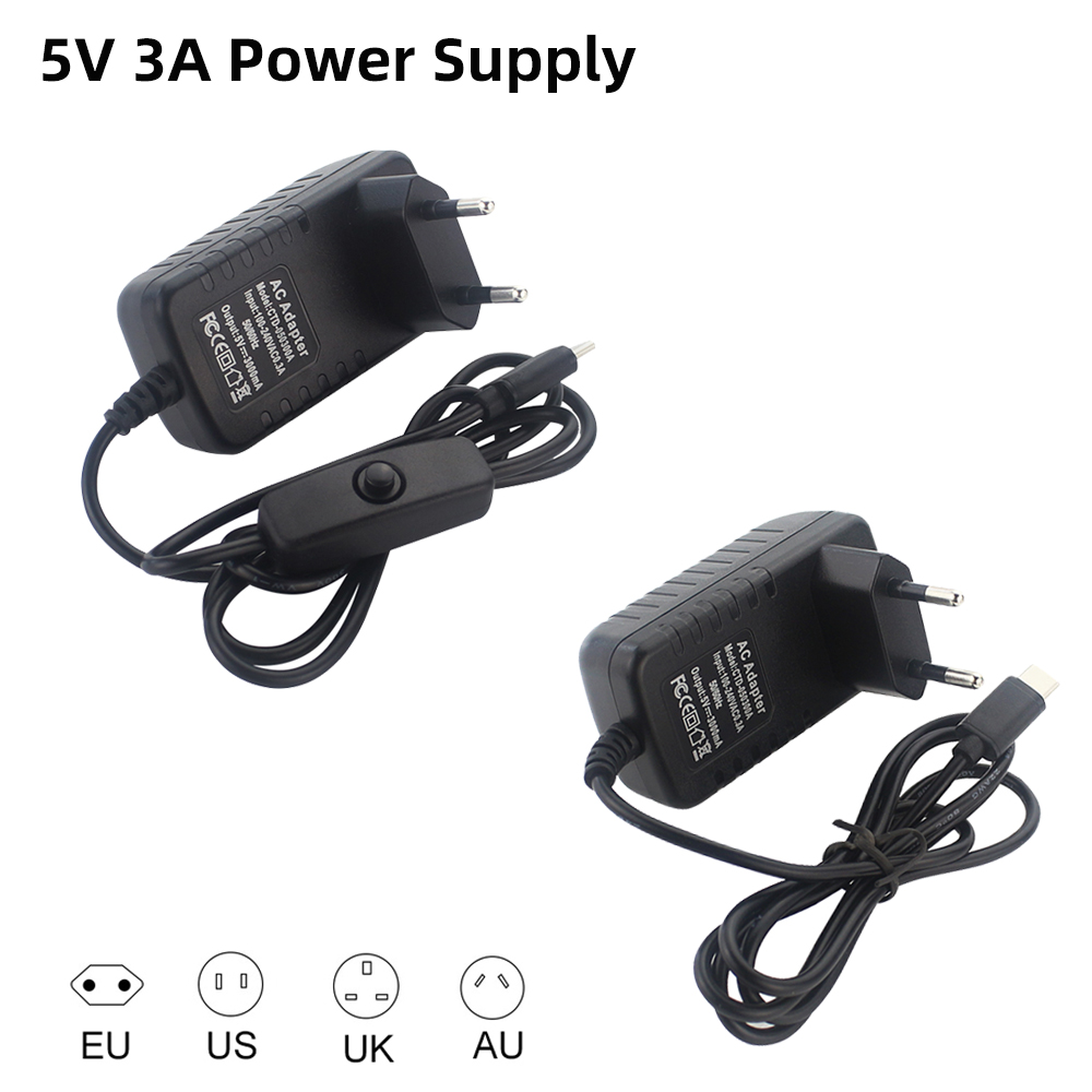 5V 3A 라즈베리 파이 4 전원 공급 장치 USB 유 - Pi Power Supply 리뷰 및 가격
