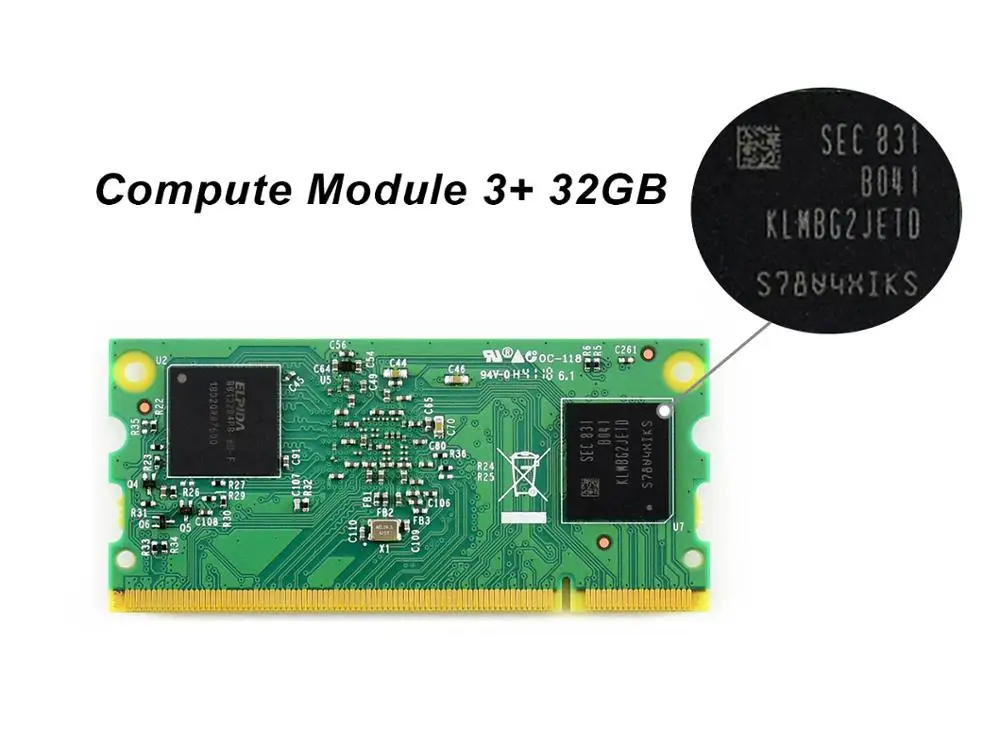 라즈베리 파이 컴퓨팅 모듈 3+ 라이트/8GB/16GB - Raspberry Pi 리뷰 및 가격