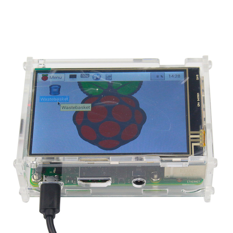 3.5인치 LED TFT 터치 스크린 디스플레이 +스타 - Pi Display 리뷰 및 가격