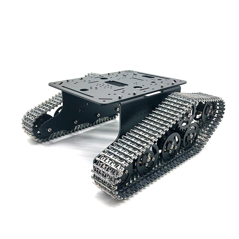 플라스틱 또는 금속 트랙이 장착된 금속 2륜 구동 탱크 - Raspberry Pi Kit 리뷰 및 가격