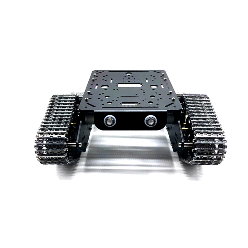 플라스틱 또는 금속 트랙이 장착된 금속 2륜 구동 탱크 - Raspberry Pi Kit 리뷰 및 가격