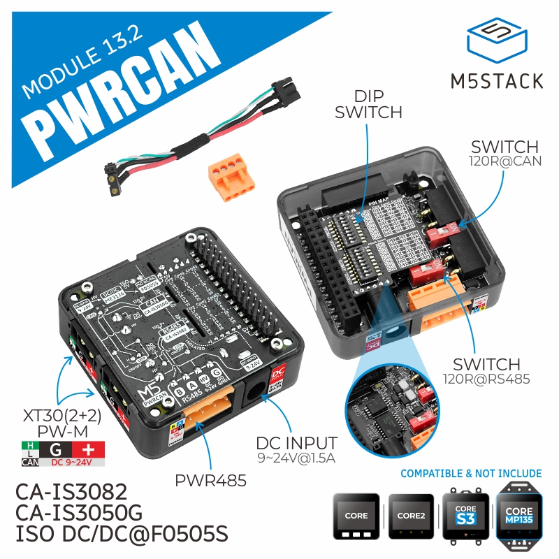 절연된 2채널 CAN 및 1채널 RS485를 갖춘 M5 - Pi Camera Module 리뷰 및 가격