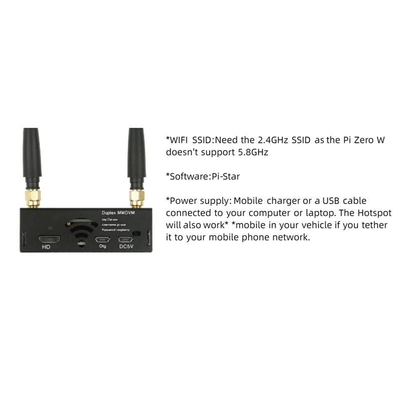 듀플렉스 MMDVM 핫스팟 Wifi 디지털 음성 모뎀은 - Pi Zero 리뷰 및 가격