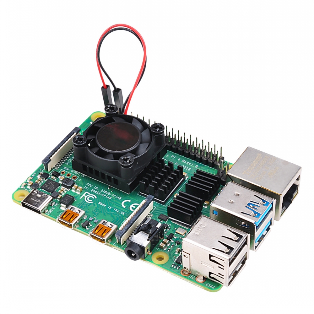 Raspberry Pi 4 모델 B 방열판 단일 냉각  - Pi Power Supply 리뷰 및 가격