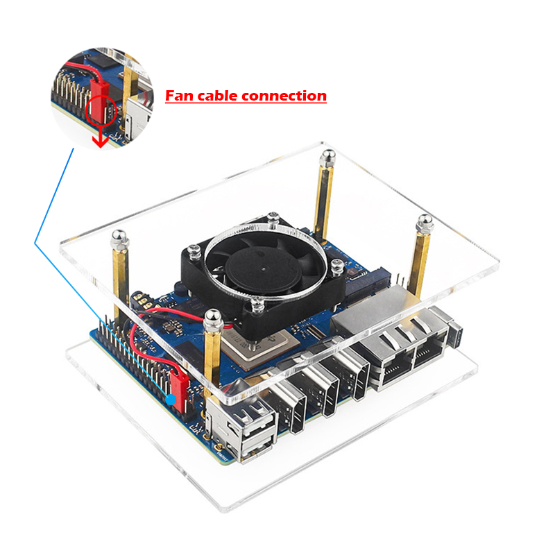 Orange Pi 5 Plus용 2레이어 클러스터 케이 - Pi 4 Case 리뷰 및 가격