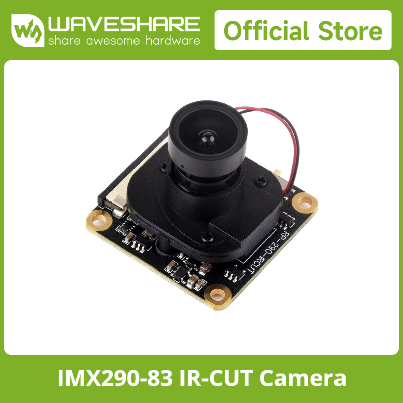 Waveshare IMX290-83 IR-CUT 카메라 - Raspberry Pi Global Shutter Camera Imx296 리뷰 및 가격
