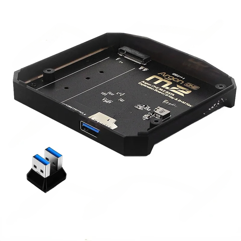 M.2 라즈베리 파이 4 확장 보드 알루미늄 하단 US - Pi 4 Case 리뷰 및 가격