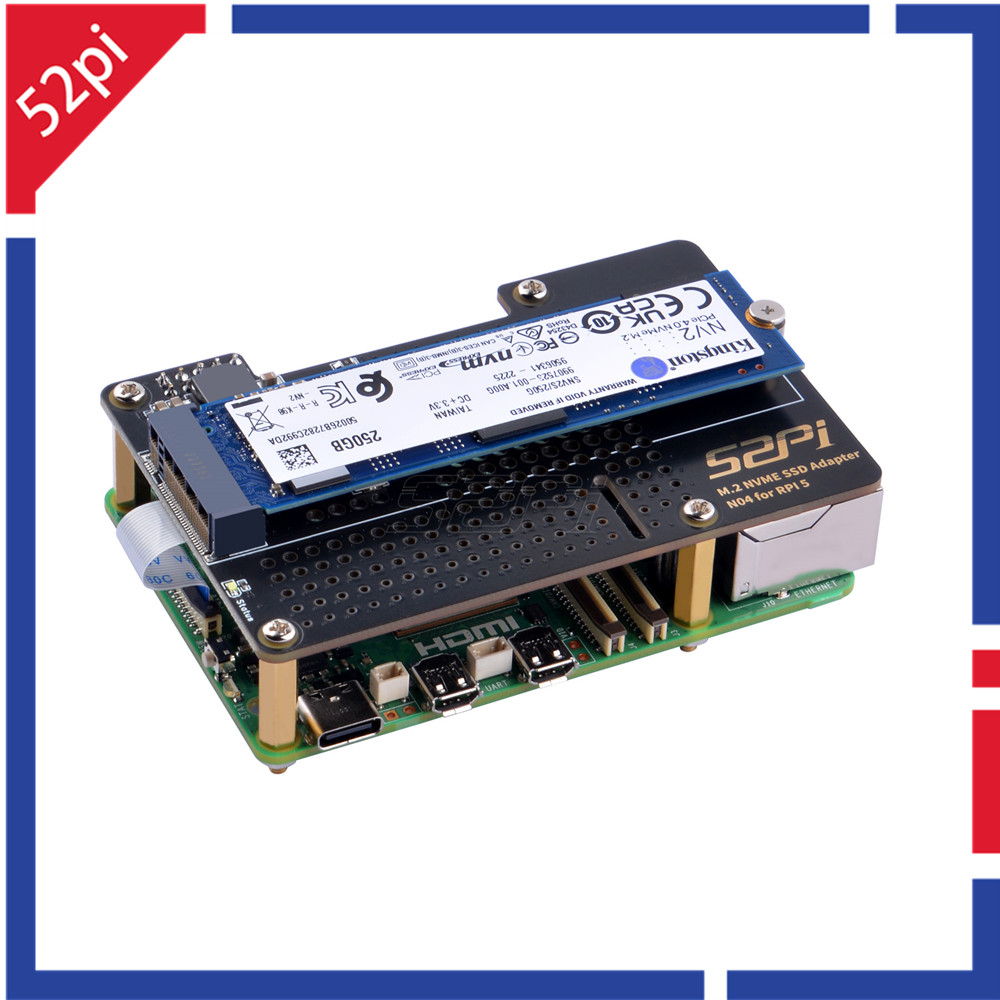 52Pi Raspberry Pi 5 N04 M.2 22 - Pi Cooler 리뷰 및 가격