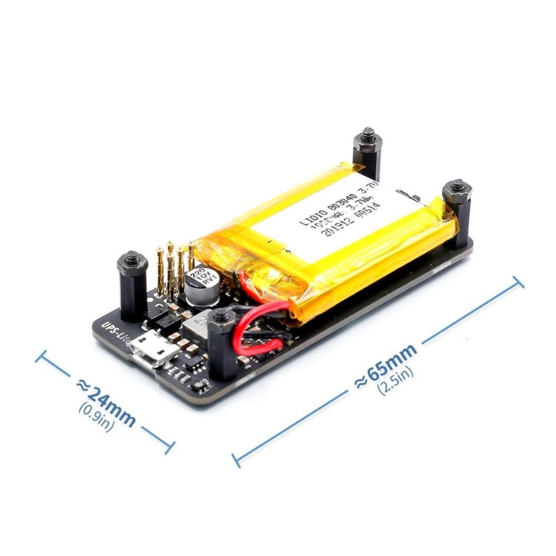 배터리 감지 기능이 있는 라즈베리 파이 제로 시리즈용  - Pi Zero 리뷰 및 가격