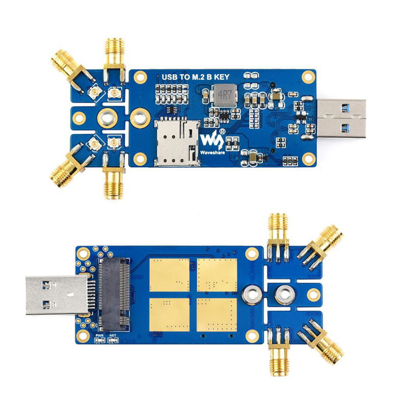5G 동글 모듈 USB 3.1-M.2 B 키 확장 보드 - Pi 4 Case 리뷰 및 가격