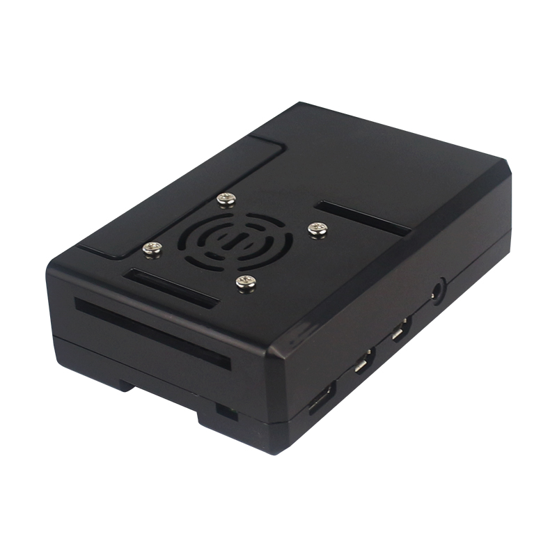 라즈베리 파이 ABS 케이스 블랙 플라스틱 쉘 탈착식  - Pi Power Supply 리뷰 및 가격