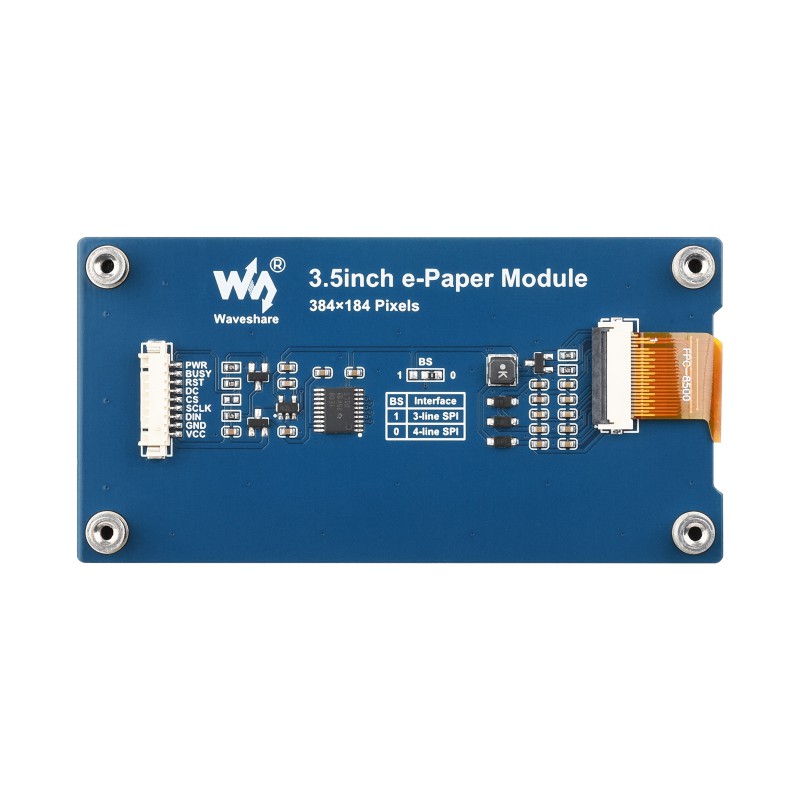 SPI 3.5인치 전자종이 디스플레이 모듈 384x18 - Pi Display 리뷰 및 가격