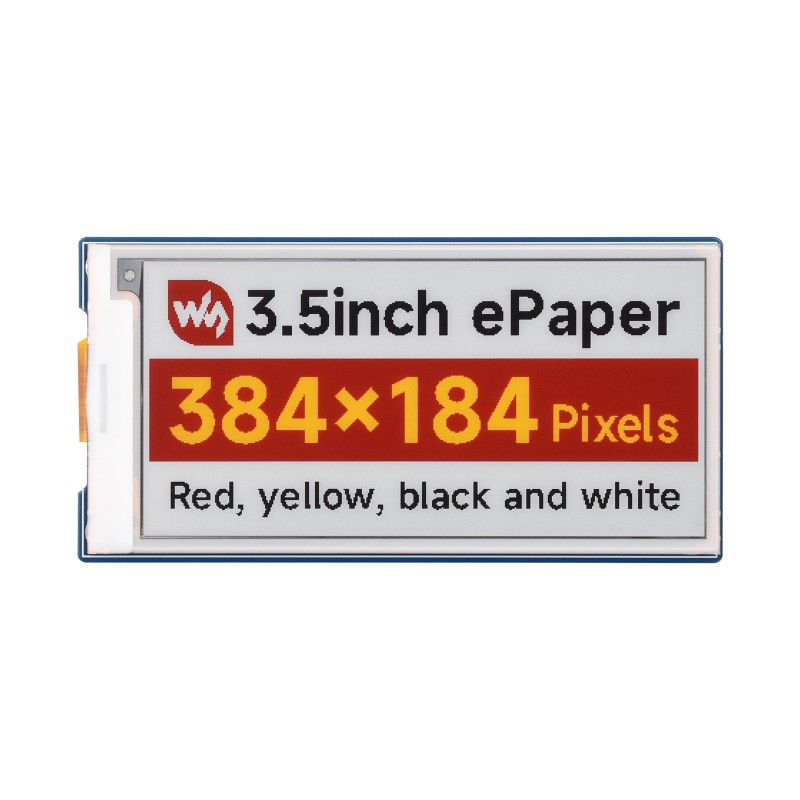 SPI 3.5인치 전자종이 디스플레이 모듈 384x18 - Pi Display 리뷰 및 가격